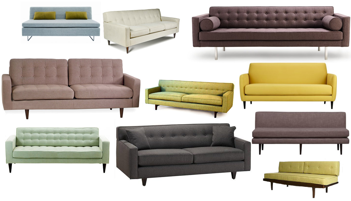 Mid Century Modern Furniture Sofa Styles